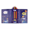 Dream Space Coloring and Stationery Book Set
