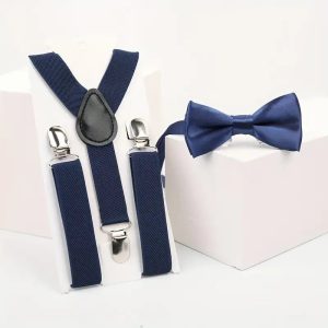 Suspender with bow tie