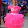 Barbie Pink Sequin Tulle Dress – Baby Girl Birthday & Party Wear