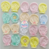 Soft Pastel Baby Mittens