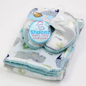 Blanket fleece with neck pillow