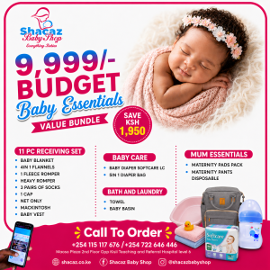 Shacaz Baby Shop 11-Piece Budget Baby Essentials Value Bundle.