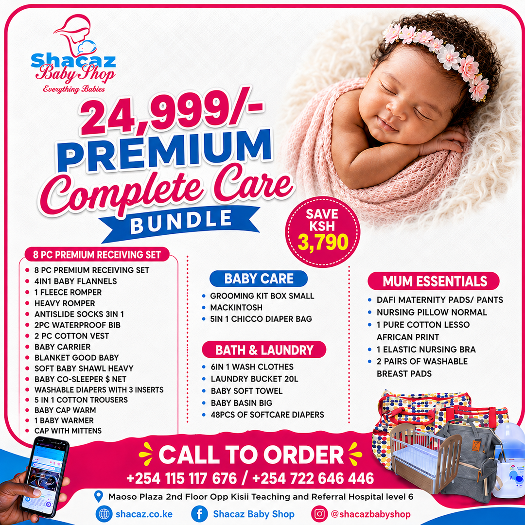 Shacaz Premium Complete Care Baby & Mum Bundle (Newborn Essentials Set)