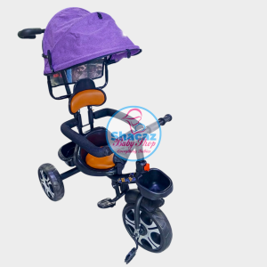 Premium Kids' Canopy Tricycle