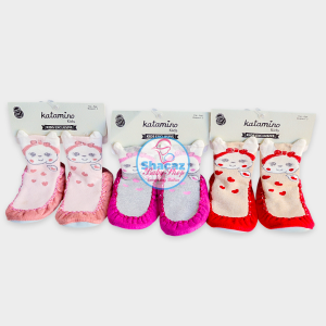 Katamino Kids non-slip slipper socks for babies and children.