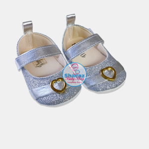 Glittery Gold Mary Jane Shoes.