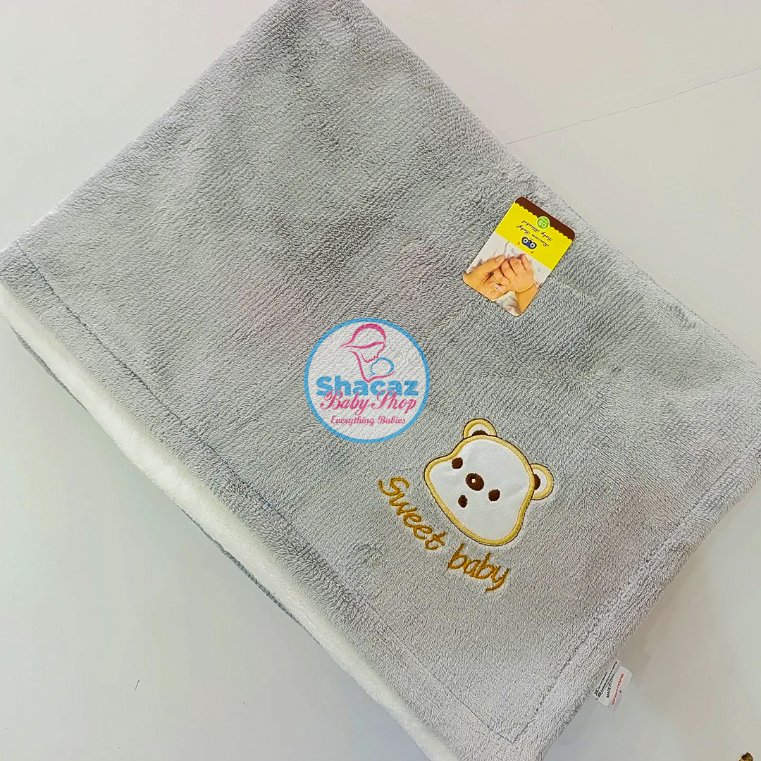 Elegant Warm Fluffy Baby Comfort Shawl - Image 3