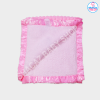 Ultra-Soft Baby Shawl with Embroidered Bunny and Strawberry