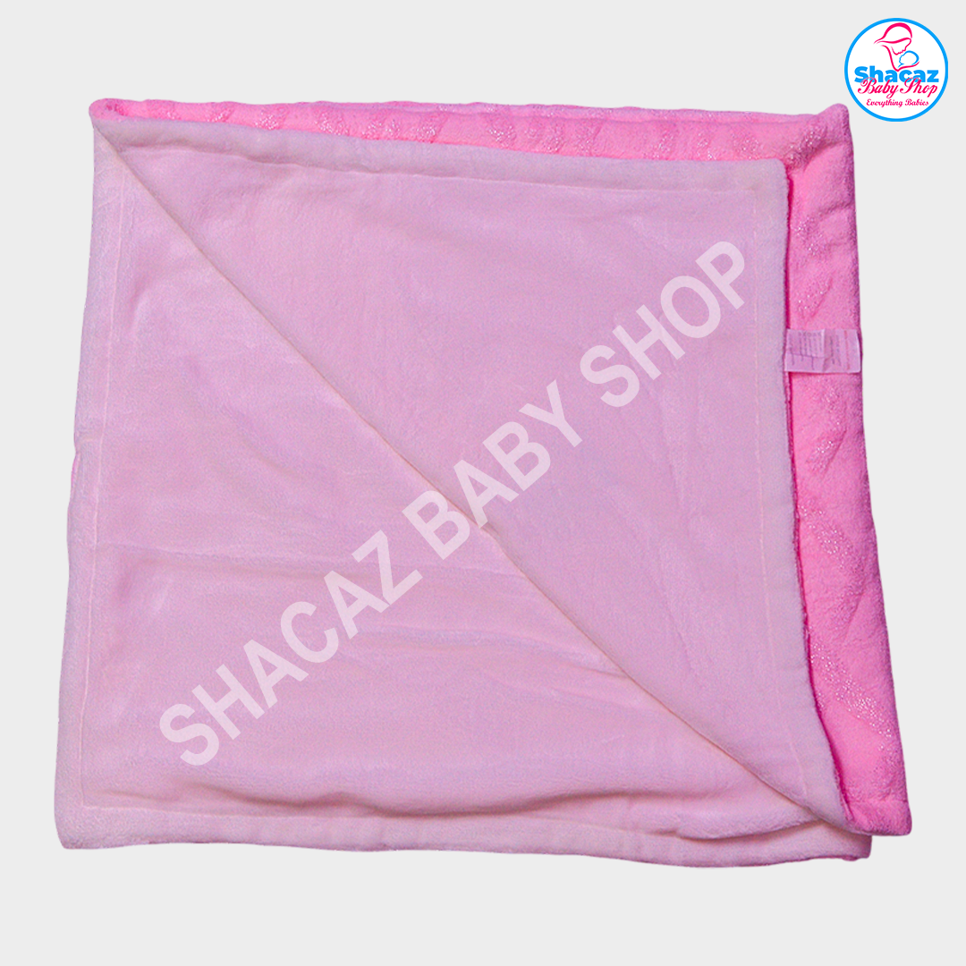 Heavy Embossed Fleece Baby Shawl