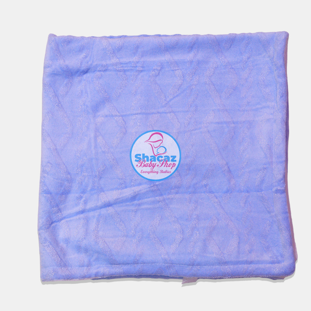 Heavy Embossed Fleece Baby Shawl - Image 2