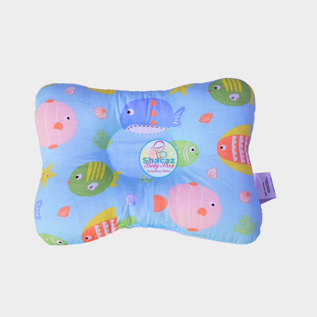 Ergonomic Baby Head Shaping Pillow – Anti-Flat Head Infant Support Cushion - Image 9