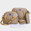 Chicco 5-in-1 Premium Baby Diaper Bag Set – Multi-Functional Waterproof Travel & Maternity Tote