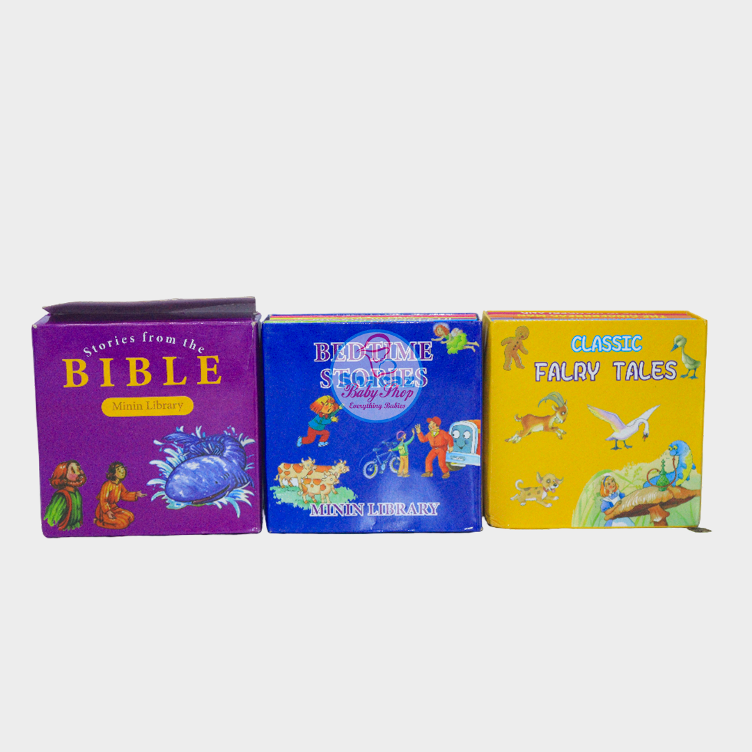 Children's Mini Storybook Library Set (6-in-1 Box Set) – Classic Fairy Tales, Bedtime Stories & Bible Stories - Image 2