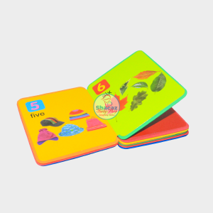 My First Early Learning Educational Mini Foam Board Books Set for Toddlers
