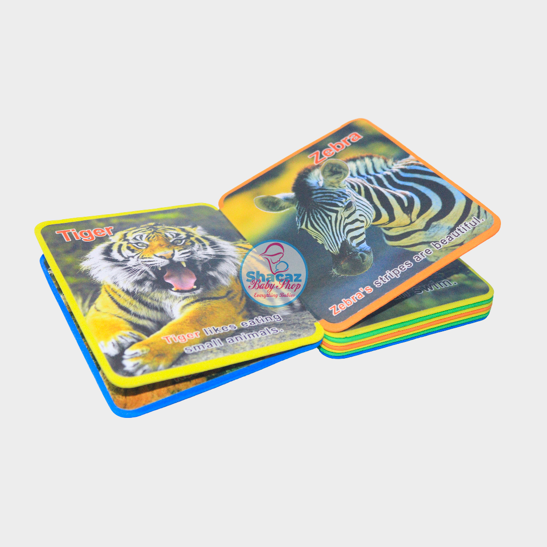My First Early Learning Educational Mini Foam Board Books Set for Toddlers - Image 7